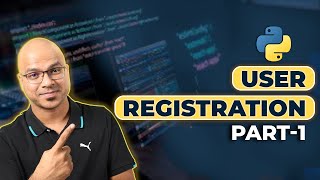 21 Django tutorials  User Registration  1 [upl. by Wendelin93]