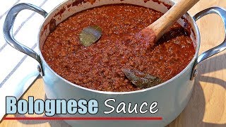 Easy Bolognese Recipe the BEST Pasta Lasagna Meat Sauce [upl. by Heyman]