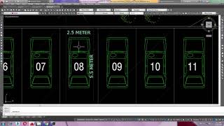 ABU DHABI CAR PARKING STANDARDS DIMENSIONS [upl. by Vonny]