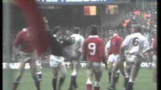 1987 Five Nations Championship Wales vs England  The Battle of Cardiff [upl. by Nidnal298]