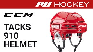 CCM Tacks 910 Helmet Review [upl. by Ynavoeg208]