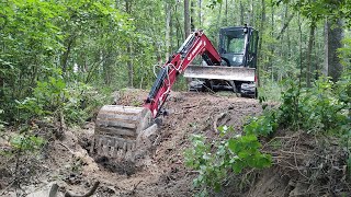 Unclogging The Creek On My Farm [upl. by Nabi]