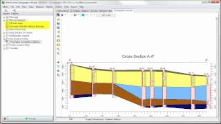 OBS 8 RockWorks Borehole Manager  Stratigraphy Straight Line CrossSections RockWorks15 [upl. by Nayk496]