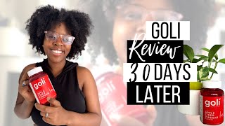 Goli Apple Cider Vinegar Gummies Review  30 days Later [upl. by Tager88]