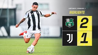 HIGHLIGHTS Primavera 1  Sassuolo 21 Juventus  Matchday 13 [upl. by Alisen]