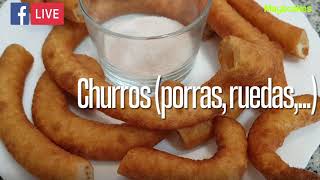 Churros tipo porras [upl. by Assennej54]