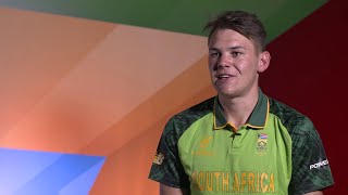 ICC U19 CWC Get to know South Africas Gerald Coetzee [upl. by Diley745]