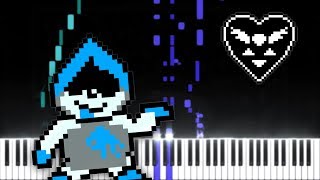 Lancer Theme  Deltarune  Piano Tutorial [upl. by Hernardo]