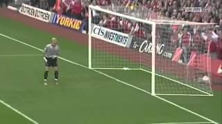 Thierry Henrys amazing goal vs Manchester United [upl. by Eselrahc]