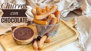 CHURROS CON CHOCOLATE [upl. by Dielu]