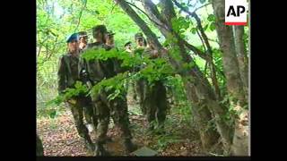 KOSOVO KOSHARE KLA FIGHTERS ON PATROL [upl. by Duthie]