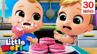 Johnny Johnny Yes Papa  More Kids Songs amp Nursery Rhymes by Little World [upl. by Relda]