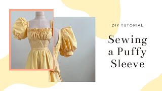 DIY Tutorial Sewing and Adding a Puffy Sleeve [upl. by Atteve739]