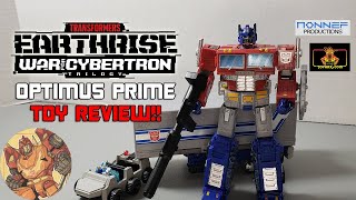 Transformers Earthrise Optimus Prime Review [upl. by Ethelda189]