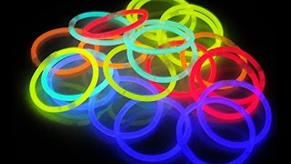 Glowstick 8quot Fun Glow Bracelets  USA Toyz [upl. by Glennon]