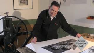 How To Print Large Linocuts [upl. by Renault]