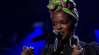 Lauryn Hill amp The Roots  quotFeeling Goodquot Nina Simone Tribute  2018 Induction [upl. by Bridie]