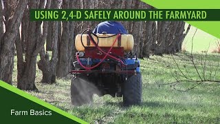 Farm Basics 1100 Spraying 24D Safely Around The Farm Air Date 5519 [upl. by Bill]