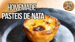 Pasteis de Nata  Portuguese Custard Tarts [upl. by Tse]