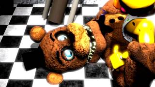 SFM FNAF 2  Withered Freddy x Toy Chica [upl. by Dyol]