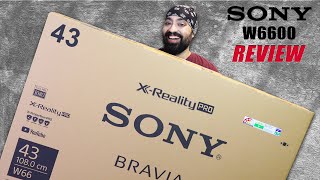 Sony Bravia 43 inch Full HD Smart TV W66 2020 Variant  If Quality is your Priority 🔥 [upl. by Eenert]