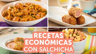 Recetas económicas con salchicha  Kiwilimón [upl. by Randie]