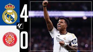 Real Madrid 40 Girona  HIGHLIGHTS  LaLiga 202324 [upl. by Merriman]