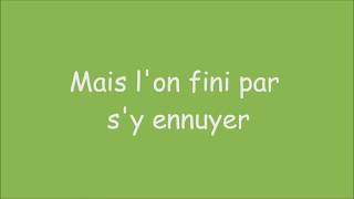 Partenaire Particulier Paroles [upl. by Oicor]