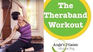 30 Minute Pilates Workout with a Theraband [upl. by Brockwell]