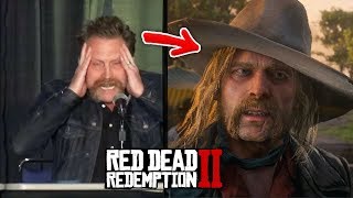 MICAH ACTOR Reaction when He KILLED Arthur in Red Dead Redemption 2 [upl. by Wsan]