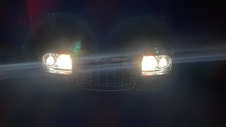 HOW TO ADJUST CHRYSLER 300C HEADLIGHTS [upl. by Modestine756]