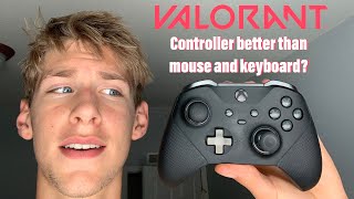 How to Play VALORANT With a Controller  Guide  Gameplay [upl. by Odnomra]