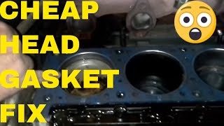 Quick and Inexpensive Head Gasket Repair [upl. by Mohkos]