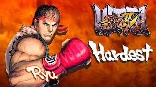 Ultra Street Fighter IV  Ryu Arcade Mode HARDEST [upl. by Cloutman]