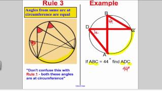 Circle Theorems  GCSE Maths Higher [upl. by Eisenhart]