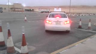 PARALLEL PARKING IN DALLAH DRIVING SCHOOL  ALKHARJSAUDI ARABIA [upl. by Coniah]