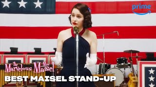 Paris Stand Up  The Marvelous Mrs Maisel  Prime Video [upl. by Ysnap]