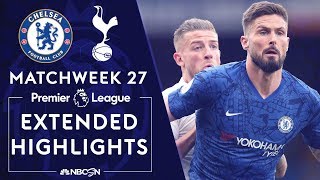 Chelsea v Tottenham  PREMIER LEAGUE HIGHLIGHTS  2222020  NBC Sports [upl. by Lottie]