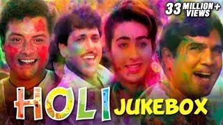 Best Bollywood Holi Songs  Festival Of Colours Special  Superhit Hindi Songs [upl. by Ajuna]