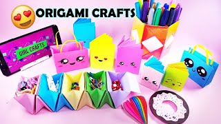 10 COOL PAPER CRAFTS YOU SHOULD TRY TO DO in Quarantine AT HOME  Origami Hacks [upl. by Akfir972]