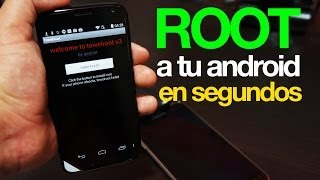 ROOT a tu dispositivo Android en menos de 10 segundos [upl. by Chita]