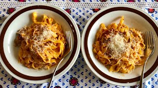 Pasta Grannies share Albas recipe for tagliatelle al ragu [upl. by Melville]