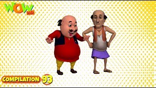 Motu Patlu  Non stop 3 episodes  3D Animation for kids  93 [upl. by Idnahs112]