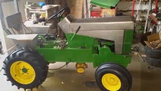 John Deere 112 Garden Tractor Restore [upl. by Aicirtel493]