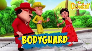 Motu Patlu EP23B  Bodyguard  Funny Videos For Kids  Wow Kidz Comedy [upl. by Rochkind]