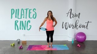 Pilate Ring Arm Workout  Arm Exercises using the Pilates Ring [upl. by Coombs208]