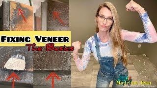 How To Fix Veneer on Furniture  The Basics [upl. by Cummine156]