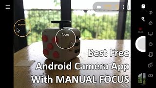 Best FREE Android Camera App With Manual Focus [upl. by Ecenahs]