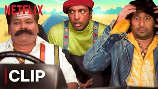 Dhamaal Funny Scene  Mr Iyer Drops Javed Jaffrey amp Arshad Warsi  Netflix India [upl. by Kired]