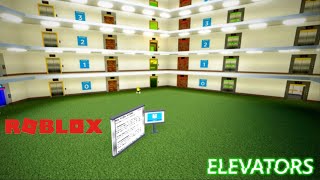 Roblox Elevators  STUCK IN THE ELEVATOR [upl. by Tamanaha]